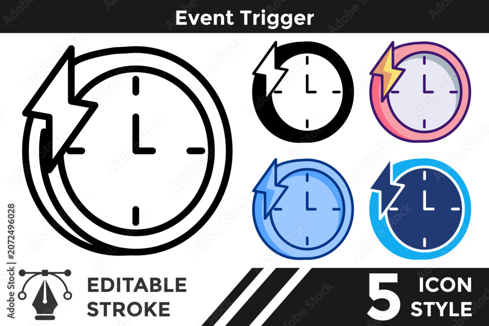 Fototapeta premium Event Trigger