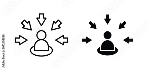 Canvastavla Centric consumer icons pack vectors in black flat and strokes