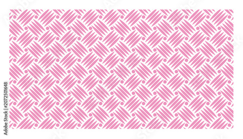 a pink and white basket weave pattern for background