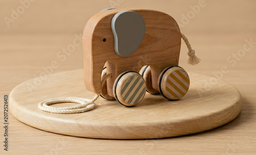 wooden eliphant toy