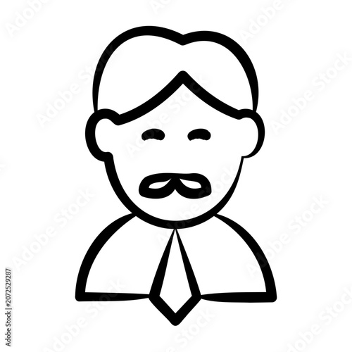 Photos Father  Icon - Handdrawn