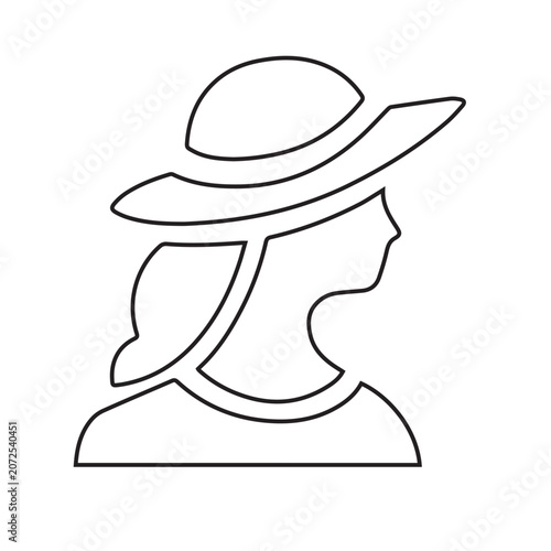 Woman in Hat