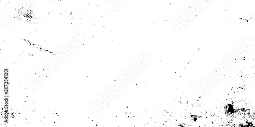 Tableau sur toile Black and white grunge texture background with splatters and smudges