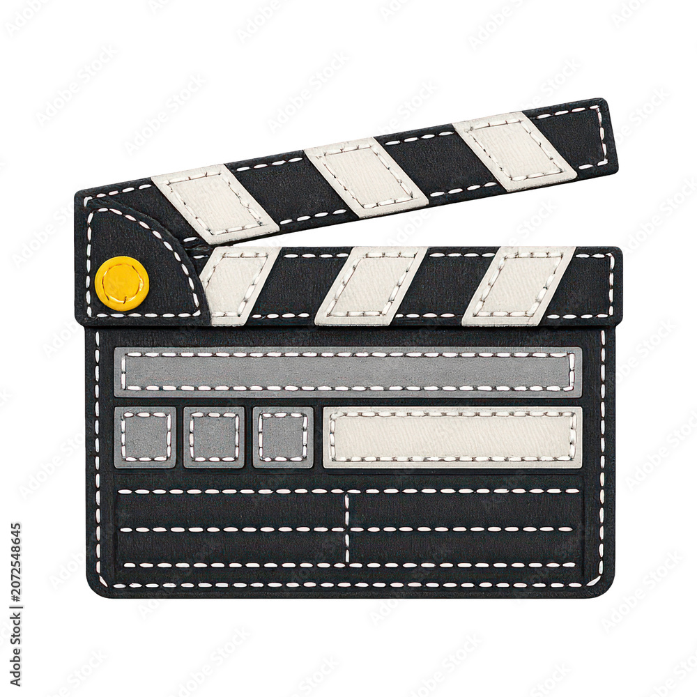 Fototapeta premium PNG Film clapperboard illustration design.