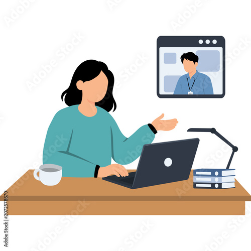 Office Administration Illustration