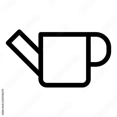 Watering Can icon. Vector line icon