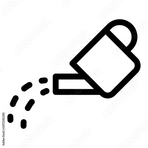 Watering Can icon. Vector line icon