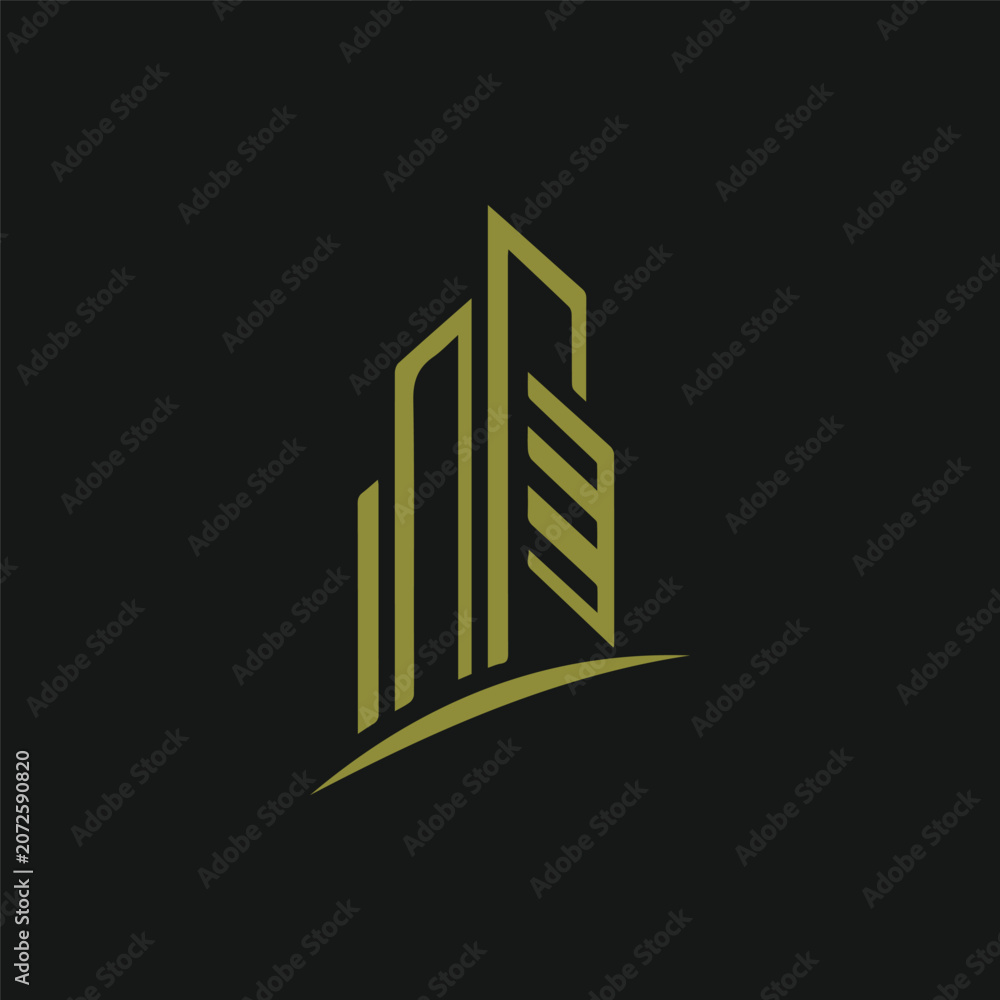 Fototapeta premium Tower Empire Logo
