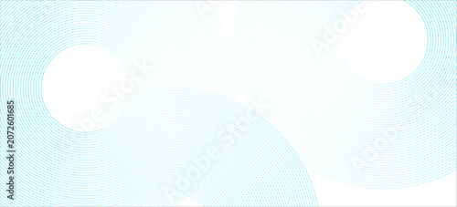 Photos Light blue abstract modern transparency circle presentation background, soft exp