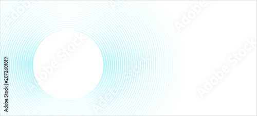 Photos Light blue abstract modern transparency circle presentation background, soft exp