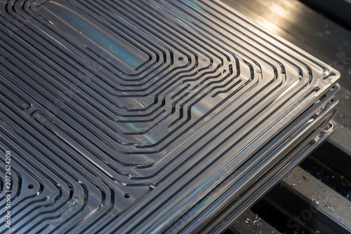 Industrial bipolar plate component for EV battery packs, BESS, and energy storage systems – graphite or metallic plate for fuel cells and redox flow batteries, commercial stock