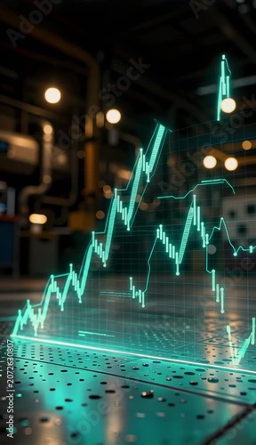 Rising Arrow Graph Business Growth and Financial Success Concept