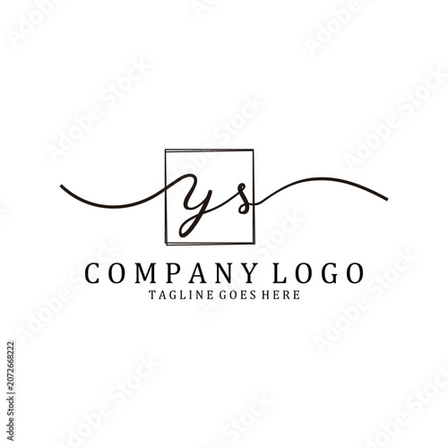 Hand Write Y and S Logo Design