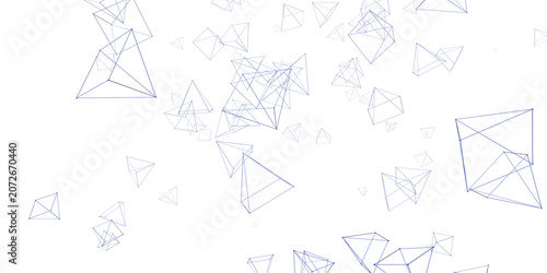 Fotografie Abstract digital background of points and lines