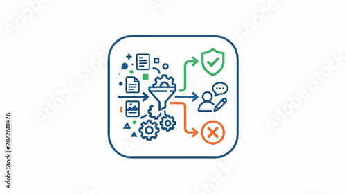 Verified cloud security and data protection halftone icons