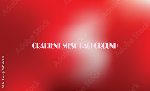 Vibrant red gradient mesh background, with bright white, light burst and, soft edges