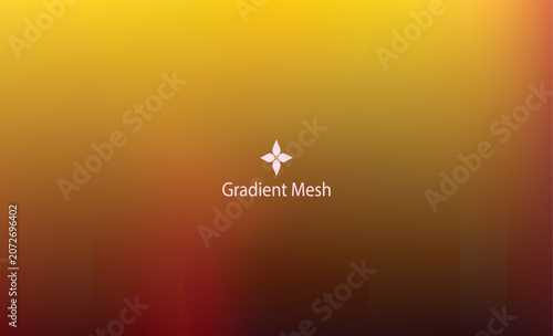 Warm gradient mesh background, with rich amber, and deep red, hues, abstract digital