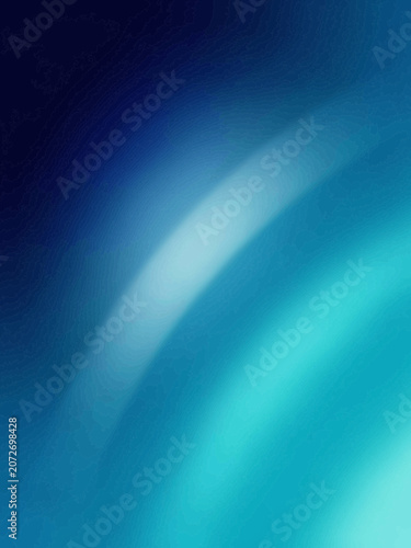 Blue Gradient Background with White Light