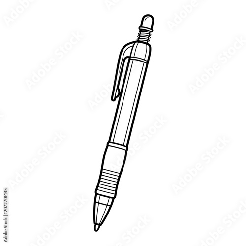 Simple pen illustration