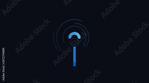  Stylish Wi-Fi Icon for Digital Solutions