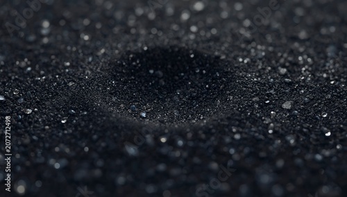 Abstract Blue Aquatic Metal Surface with Dew, Rain and Snow Texture Macro Close-Up Winter Liquid Shine Background