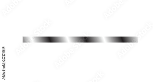 Isolated steel equipment on white background, sharp black and silver objects, pencil, tube and handle details with clipping path
