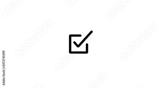 Check mark icon, positive symbol, tick mark icon.