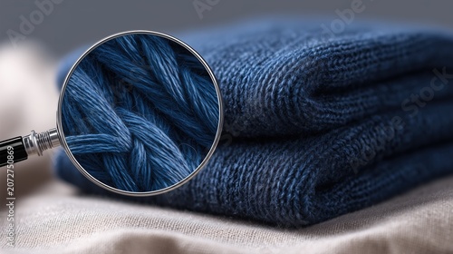 Folded Knit Sweaters in Neutral Tones Close Up