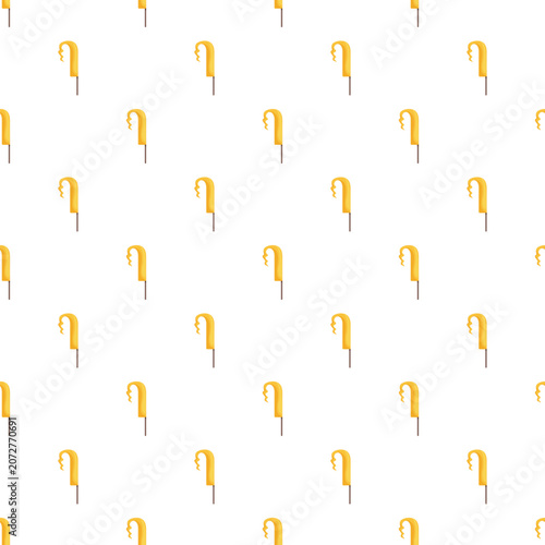 Fotografie Egyptian pharaoh's crook and flail repeating pattern on a white background