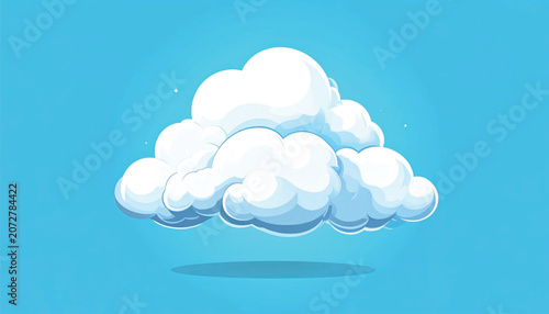 White Cloud in the Sky.
