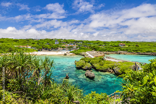 宮古島 イムギャーマリンガーデンの風景