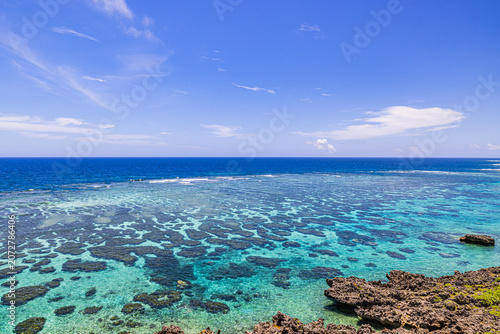 宮古島 イムギャーマリンガーデンの風景
