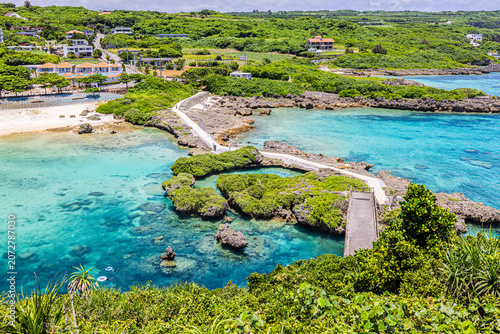 宮古島 イムギャーマリンガーデンの風景