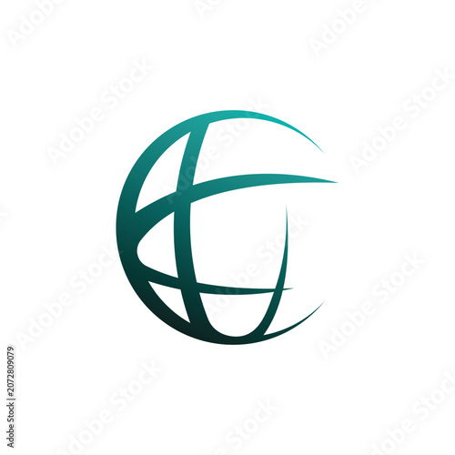 Globe Logo Design template Illustration Vector