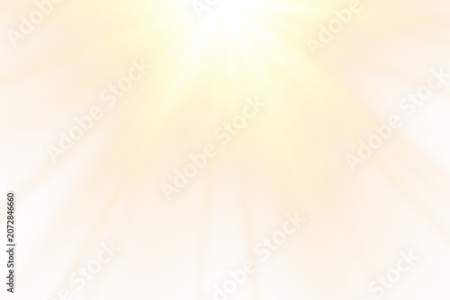 Fotografía Png golden light with glare sun rays dawn and bright flare effect graphic artwork illustration