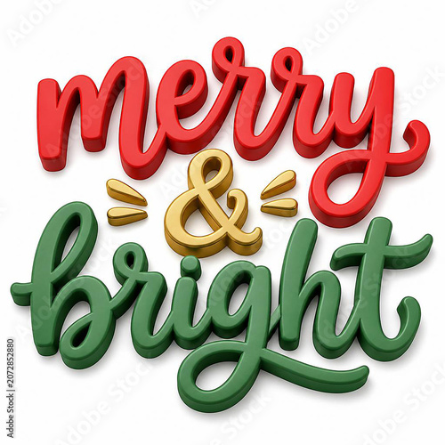 3d render of a happy new year sign