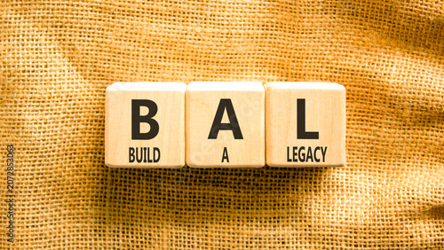 Foto BAL build a legacy symbol