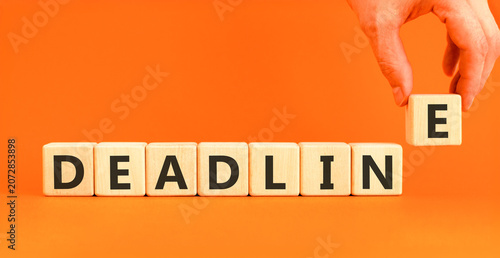 Photos Deadline word symbol