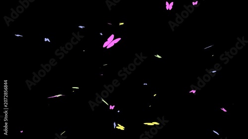 Pink digital matrix code falling, futuristic background