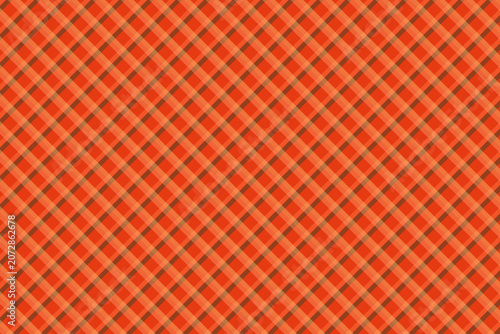 Modern Plaid Print with Intersecting Lines in Autumn Palette: Scripted Content Scalable Geometric Diagonal Checkered Seamless Vector Pattern with High-Precision Weave Geometry and Warm Saturated Earth
