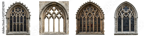 Gothic Architecture Windows: Explore Exquisite Medieval Stained Glass Designs, Stone Tracery, and Arched Church Windows for Historical and Architectural Inspiration
