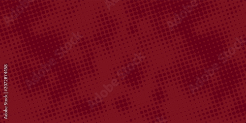 Billede på lærred Enigmatic, Visceral Brooding Burgundy Cement Surface Emanating Powerful, Primal