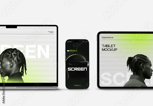 Multi Device Screen Mockup
