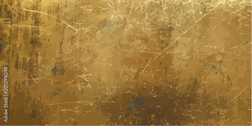 Obraz na plátně A weathered brass texture with subtle scratches and a rich, aged patina, conveying a sense of history and enduring quality