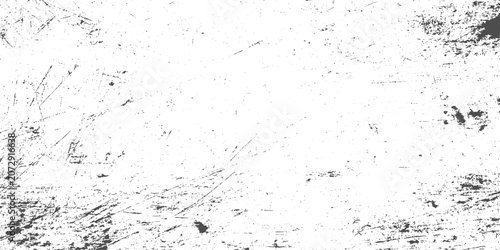Foto Vector subtle grain texture overlay, grunge background, dirt overlay or screen effect white dust and scratches on a black background