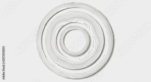 Concentric Rings Abstract Background