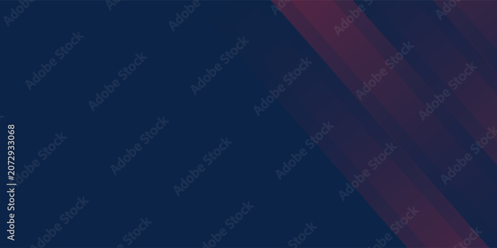 Obraz premium Modern red blue business background. Red maroon and dark blue gradient with stylish line and square decoration suit for presentation design