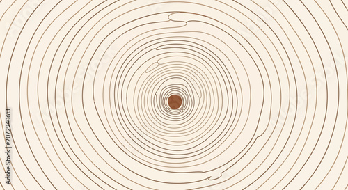 Tree ring pattern, abstract wood grain, natural circle background