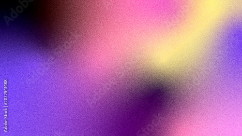 Gradient background displays soft transitions between vibrant purple, pink, and yellow hues with a subtle grainy texture suitable for modern design projects.
