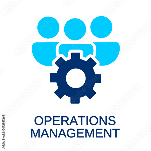operations management clip art illustration for graphic design